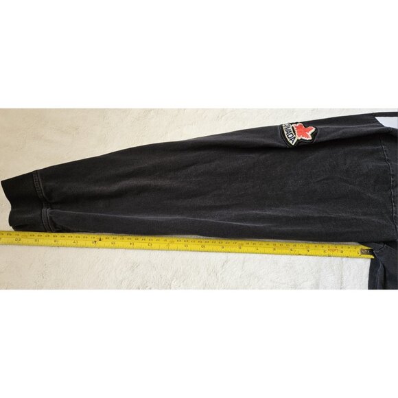 Vintage 2000s Nike Team Canada Hockey Long Sleeve Shirt Embroidered - Picture 13 of 14
